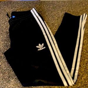 Adidas Slim Fit ankle zip track pants